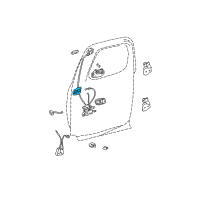 OEM 2004 Toyota Tundra Handle, Inside Diagram - 69208-0C010-E0