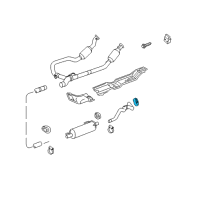 OEM 2005 Dodge Ram 1500 ISOLATOR-Exhaust Support Diagram - 52103717AB
