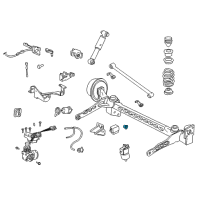 OEM 2001 Chevrolet Venture Axle Beam Bushing Diagram - 15829134