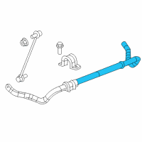 OEM 2013 Dodge Avenger Bar-Front Diagram - 68080525AA