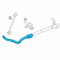 OEM Dodge Avenger BUSHING-STABILIZER Bar Diagram - 5272590AC