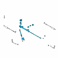 OEM Nissan Versa Gear Assy-Steering Diagram - 48010-EM30B