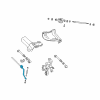 OEM 2002 Dodge Stratus BUSHING-SWAY Bar Diagram - 4782338AA