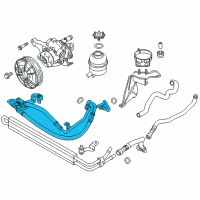 OEM BMW X1 Expansion Hose Diagram - 32-41-6-776-317