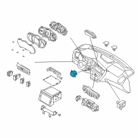 OEM 2011 Kia Optima Button Start Swtich Assembly Diagram - 954302T900