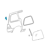 OEM 2006 Ford Freestar Actuator Diagram - 7F2Z-1630479-BA