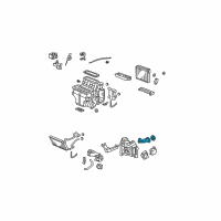 OEM 2009 Acura MDX Pipe Sub-Assembly Diagram - 80216-STX-A01