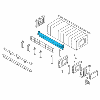 OEM Nissan Leaf Module - BUSS Bar, Rear Diagram - 295L1-3NA0A