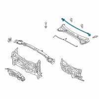 OEM 2022 Hyundai Ioniq Weatherstrip-Hood Diagram - 86430-G2000