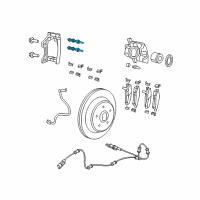 OEM 2021 Jeep Gladiator Pin-Disc Brake Diagram - 68376748AA