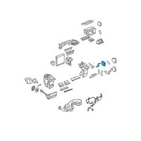 OEM Buick Lucerne Actuator Diagram - 25770690