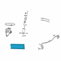 OEM 2010 Chevrolet Corvette Oil Cooler Diagram - 15803358