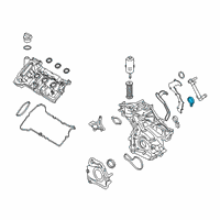 OEM 2021 Ford Police Interceptor Utility Oil Tube Gasket Diagram - FT4Z-6020-J