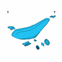OEM 2022 Kia Sportage Driver Side Headlight Assembly Diagram - 92101D9541