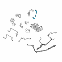 OEM 2012 Lincoln MKZ Front Oxygen Sensor Diagram - BE5Z-9F472-A