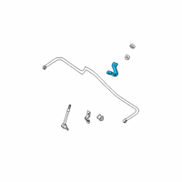 OEM 2002 Nissan Pathfinder Bracket Assy-Stabilizer Mounting Diagram - 56232-0W001