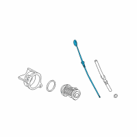 OEM Acura Dipstick (ATF) Diagram - 25610-R36-003