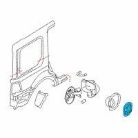 OEM 2013 Lincoln Navigator Support Diagram - 9L1Z-7828646-A