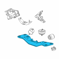 OEM 1997 BMW 740i Gearbox Support Diagram - 22-32-1-094-779