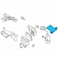 OEM Nissan Sentra Duct Assembly-Air Diagram - 16554-ET005