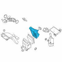 OEM 2008 Nissan Sentra Air Cleaner Cover Diagram - 16526-ET000