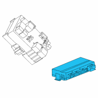 OEM 2007 Saturn Vue Control Module Diagram - 25779921