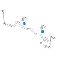 OEM 2018 Lincoln Continental Bushings Diagram - G3GZ-5484-F