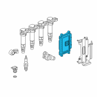 OEM Chevrolet Aveo ECM Diagram - 12679199