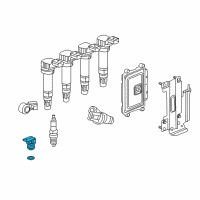 OEM 2013 Chevrolet Spark Camshaft Sensor Diagram - 25185281