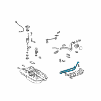 OEM Toyota Solara Mount Strap Diagram - 77602-33050