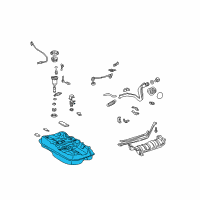 OEM 2002 Toyota Avalon Fuel Tank Diagram - 77001-33161