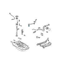 OEM 2000 Toyota Camry Vent Tube Gasket Diagram - 77179-33010