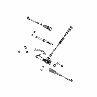 OEM 2001 Ford Focus Connector Diagram - F5RZ-3R608-C