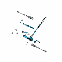 OEM Ford Focus Gear Assembly Diagram - 5S4Z-3504-ARM