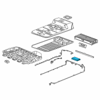 OEM 2020 Chevrolet Bolt EV MODULE ASM-BAT ENGY CONT (W/O CALN & OP S Diagram - 24298508