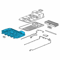 OEM 2022 Chevrolet Bolt EV Battery Assembly Diagram - 24042761