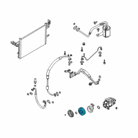 OEM Ford Flex Pulley Diagram - 8G1Z-19D784-A