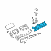 OEM 2020 Jeep Grand Cherokee Reinforce-Center Console Diagram - 68308783AA