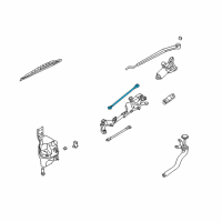 OEM 2006 Infiniti G35 Link Assy-Connecting, No 2 Diagram - 28842-AL500