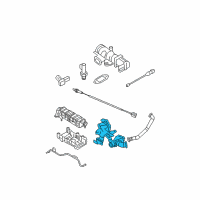 OEM Ram 2500 Bypass-Cooler Diagram - 68244559AB