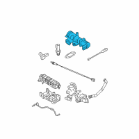 OEM Dodge EGR Valve Diagram - 68026996AA