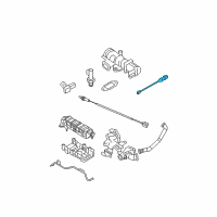 OEM 2009 Dodge Ram 2500 Sensor-Exhaust Temperature Diagram - 68002443AB