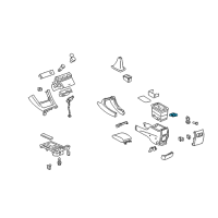 OEM Toyota Highlander Seat Heat Switch Diagram - 84751-58020