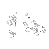 OEM Toyota Camry Cup Holder Diagram - 55620-33120