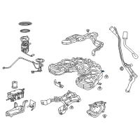 OEM Dodge Durango Strap-Fuel Tank Diagram - 4578793AC