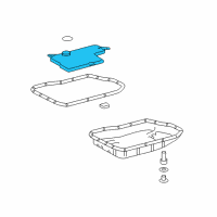 OEM Toyota Avalon Strainer Diagram - 35330-48020