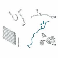 OEM Lexus ES350 Tube & Accessory Ass Diagram - 88710-33540