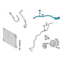 OEM 2022 Lexus ES350 Tube & Accessory Ass Diagram - 88710-33530