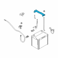 OEM 2019 Infiniti Q50 Frame-Battery Fix Diagram - 24420-4GA0A