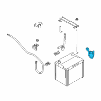 OEM 2017 Infiniti Q50 Tube Assy-Battery Diagram - 24413-1MS0A